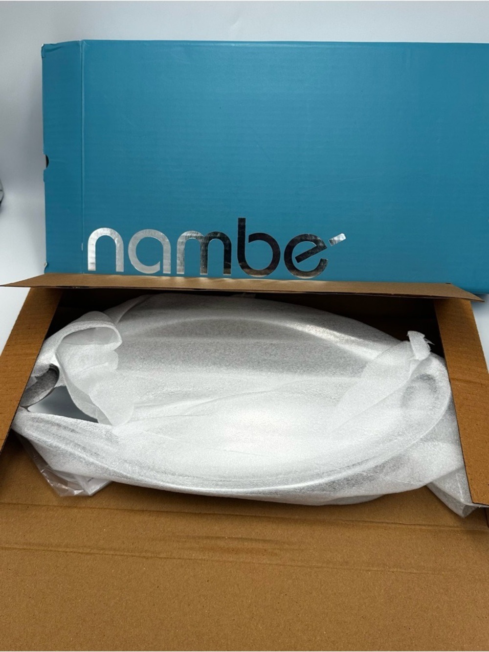 Nambe Portables Silver Alloy Sculptural Portables Serving Tray 15” NIB Modern - Picture 9 of 16